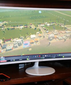 SAMSUNG 32 inch CF391 Curved Monitor (LC32F391FWNXZA) - 1080p, Dual Monitor, Laptop Monitor, Monitor Stand/Riser/Mount Compliant, AMD Freesync, Gaming, HDMI, White 55 716ef7r2QhL