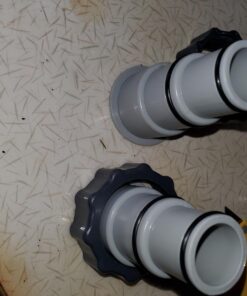 Intex Replacement Hose Adapter A w/Collar for Threaded Connection Pumps (Pair) 57 716fDCPTGpL