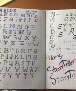 Grid Paper Notebook - Hardcover Classic Notebook with Pen Holder - Thick Premium Paper + Page Dividers Gifts 8.4 x 5.7 In 56 716g6TDuF7L