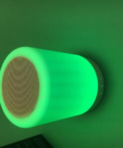 Elecstars Touch Bedside Lamp - with Bluetooth Speaker, Dimmable Color Night Light, Outdoor Table Lamp with Smart Touch Control, Best Gift for Men Women Teens Kids Children Sleeping Aid 81 716gLyOPeLL