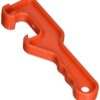 Linzer 5425 Lid Opener with Header, 5 Gal, Plastic, Polyethylene, Large, Orange 26 716h1oqslKL