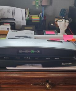 Fellowes Saturn 3i 125 Thermal Laminator Machine for Home or Office with Pouch Starter Kit, 12.5 inch, Fast Warm-Up, Jam-Free Design (5736601) 33 716hdOKV3CL