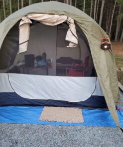 Coleman Camping Cot, Air Mattress, & Pump Combo, Folding Camp Cot & Air Bed with Side Table & Battery-Operated Pump, Great for Comfortable Outdoor Sleeping & Camping Twin 39 716hh0havUL