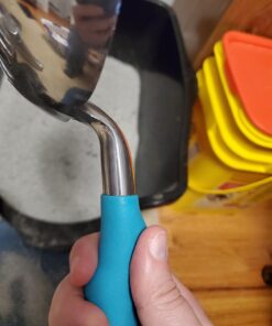 DuraScoop® Premium Multicat Cat Litter Scoop | Solid Metal | Litter Box Tray Pan Sifter Random Color 64 716idpmMsEL