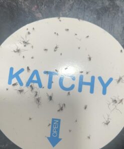 Katchy Indoor Insect Trap - Catcher & Killer for Mosquitos, Gnats, Moths, Fruit Flies - Non-Zapper Traps for Inside Your Home - Catch Insects Indoors with Suction, Bug Light & Sticky Glue (White) Original White 39 716iy4ZWhXL