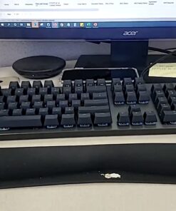 Wrist Rests for Keyboard and Mouse Pad Set - Memory Foam Cushion, Black - Ergonomic Wrists Hand Arm Rest Support for Laptop Computer Desk and Gaming - Carpal Tunnel Syndrome Relief Original 48 716k6VVgmFL