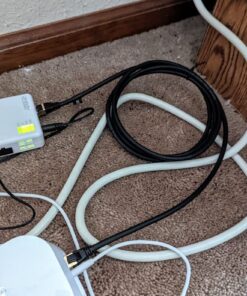 DbillionDa Cat8 Ethernet Cable, Outdoor&Indoor, 6FT Heavy Duty High Speed 26AWG, 2000Mhz with Gold Plated RJ45 Connector, Weatherproof S/FTP UV Resistant for Router, Modem, PC, Gaming, PS5, Xbox Cat8-6ft 27 716kb5HjTDL