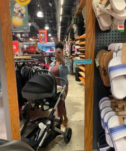 Graco Modes Nest Travel System, Includes Baby Stroller with Height Adjustable Reversible Seat, Pram Mode, Lightweight Aluminum Frame and SnugRide 35 Lite Elite Infant Car Seat, Sullivan Modes Nest w/ Height-Adjustable Seat 48 716kga9a7L