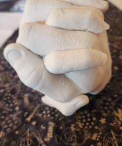 Luna Bean Huge Oversize XL Family Hand Casting Kit – Family Size Hand Molding Kit – Casts 6 Hands Comfortably Adults & Kids, Gifts for Family with Kids - Thanksgiving Gifts Family XL 42 716l5TpuycL