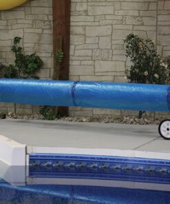 Sun2Solar 16-Foot Wide Stainless Steel Solar Cover Deluxe Reel System | Works with 800 & 1200 Series | Perfect for In-Ground Swimming Pools Up to 16' Wide 12 716lQJz1juL