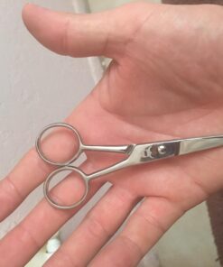 Beard and Mustache Scissors - Moustache Grooming Kit for Trimming Facial Hair - Beard Scissors, Mustache Comb, and Carry Case by Striking Viking 26 716mo8ejZAL