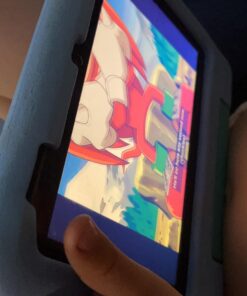 Amazon Fire 7 Kids tablet, ages 3-7. Top-selling 7" kids tablet on Amazon - 2022 | ad-free content with parental controls included, 10-hr battery, 16 GB, Blue 1-year Amazon Kids+ Subscription 27 716moMAXu3L