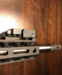 Alternative view of Green Blob Outdoors Premium Military, Mil Spec Flip Up, Folding, Front and Rear Iron Sights Tactical Set for Picatinny / Weaver Rails Flattop