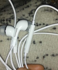 Samsung 3.5mm Stereo Headset for Galaxy S5, S4, S3, Note - Non-Retail Packaging - White 15 716pZcB4xL 1