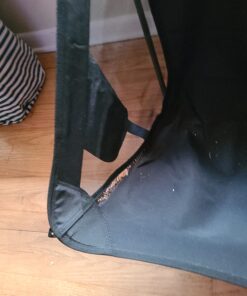 MOON LENCE Camping Chairs, Compact Backpacking Chair Lawn Chair with Side Pockets Portable Lightweight Heavy Duty Small Folding Chair for Hiking & Beach & Fishing Black 36 716q7mkGTfL 1