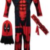 Marvel Rubie's Men's Universe Classic Muscle Chest Deadpool Costume Standard 4 716qTsm6UL 1