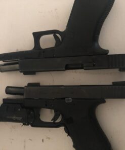 TRUGLO TFX PRO Handgun Sight | Compact Snag-Free Durable Shock-Resistant Glowing Tritium & Fiber-Optic Xtreme Night Sight for Handguns Glock 17/17L, 19, 22, 23, 24 and more 35 716qYvYab0L