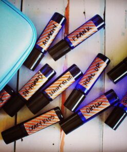 Aroma Outfitters Essential Oil Carrying Case. Premium Storage Protection & Organizer for Roller Bottles. Carry Case Protects up to 10 Roller Balls and Sample Drams - Perfect for Travel (Blue) 10 Bottle Blue 35 716qoABu6FL