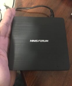 MINISFORUM N40 Mini PC Fanless Silent Desktop Computer 4GB RAM, 64GB eMMC Micro PC, Celeron N4020 up to 2.8GHz, 1000M LAN, HDMI&VGA, Support Auto Power On Mini Computer N40(4+64) 58 716quLxAzwL