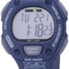 Timex Women's Ironman 30-Lap Digital Quartz Mid-Size Watch, Blue/Gray Texture - TW5M074009J