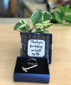 for Dad Thank You for Helping Me Build My Life Birthday Gifts for Dad Daughter Gifts Hammer Keychain & Gift Box Bundle 26 716rMkcirNL