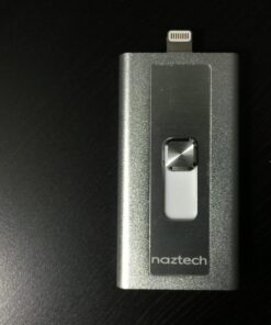 Naztech Xtra Drive 16GB USB 3.0 Mobile Flash Drive with Lightning Connector For iPhone, iPads & Computers 36 716rkGNOv L
