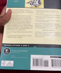 Python Crash Course: A Hands-On, Project-Based Introduction to Programming Paperback 18 716rs9vjn1L