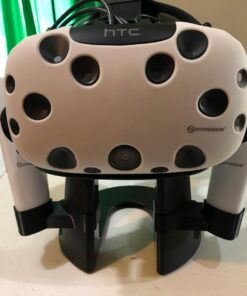 AMVR VR Stand,VR Headset Display Holder for HTC Vive Headset or HTC Vive Pro Headset and Controllers Black 64 716rzDQybzL