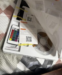 GUPUP 100 FT LED Strip Lights,Rope Lights,Bluetooth APP Control,Color Changing Light Strip,Lights sync with Music,para cuarto,LED Lights for Bedroom(Packaging Error Described as 30FT) 33 716sX78NleL