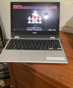Acer Chromebook Spin 311 Convertible Laptop, Intel Celeron N4020, 11.6" HD Touch, 4GB LPDDR4, 32GB eMMC, Gigabit Wi-Fi 5, Bluetooth 5.0, Google Chrome, CP311-2H-C679 46 716sXTsWsL