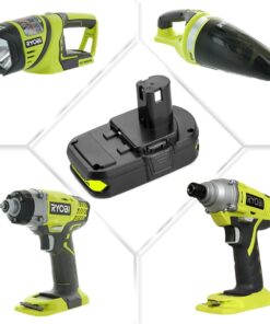 Powilling 2Pack 3500mAh Ryobi 18V Lithium Battery Pack Replacement for Ryobi 18-Volt ONE+ P104 P105 P102 P103 P107 Cordless Tools Battery 19 716uRXl0nhL