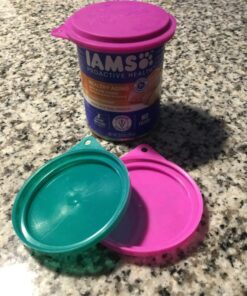 Ethical 3-1/2-Inch Pet Food Can Covers, 3-Pack Covers Are 3 1/2" Diameter 42 716uijEcHPL