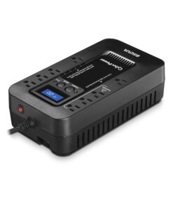 CyberPower EC650LCD Ecologic Battery Backup & Surge Protector UPS System, 650VA/390W, 8 Outlets, ECO Mode, Compact Uninterruptible Power Supply 650VA LCD 18 716uu3FuwkL