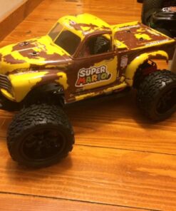 Redcat Racing Blackout XTE PRO 1/10 Scale Brushless Electric Monster Truck with Waterproof Electronics, Blue 48 716v3JXwiiL
