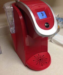 Keurig K250 Coffee Maker, Single Serve K-Cup Pod Coffee Brewer, With Strength Control, Strawberry 12 716vAYaFl8L