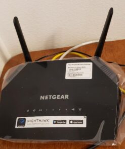 NETGEAR WiFi Router (R6230) - AC1200 Dual Band Wireless Speed (up to 1200 Mbps) | Up to 1200 sq ft Coverage & 20 Devices | 4 x 1G Ethernet and 1 x 2.0 USB ports AC1200 WiFi Router 35 716vCXIzE5L