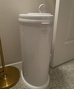 Ubbi Steel Odor Locking, No Special Bag Required Money Saving, Awards-Winning, Modern Design, Registry Must-Have Diaper Pail, White 46 716vlVb8t6L