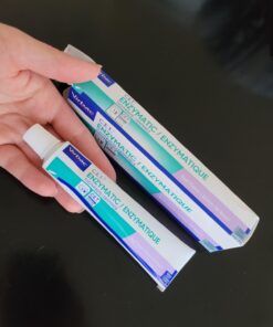 Virbac CET Enzymatic Toothpaste Eliminates Bad Breath by Removing Plaque and Tartar Buildup, Best Pet Dental Care Toothpaste -Beef Flavor, 2.5 Oz Tube (Color Varies) Beef 32 716w rVQ5RL