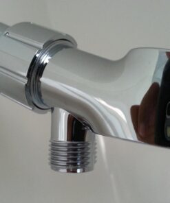 Delta Faucet U3401-PK Adjustable Shower Arm Mount, Chrome, 0.5 18 716wns dSWL