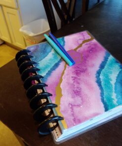 me & my BIG ideas Plastic Expander Discs, Black - The Happy Planner Scrapbooking Supplies - Add Extra Pages, Notes & Artwork - Create More Space for Notebooks, Planners & Journals - Expander Size 30 716xALVCpVL