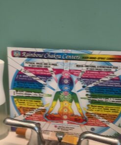 CHAKRA Rainbow® Centers CHART: Body-Mind-Spirit Connections in the Inner Light Resources Charts Series. 2-Sided, 8.5 x 11 in. (Small Poster/ Large Card) Perfect Paperback 19 716xE50V6xL