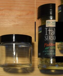 Cornucopia 2oz Straight Sided Clear Glass Jars (12 pack), Airtight Cosmetic Jars for Creams, Balms & Aromatherapy 38 716xF98oyUL