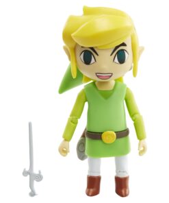 World of Nintendo Link Wind Walker with Wand Action Figure, 4" 4 716xVRkoCDL