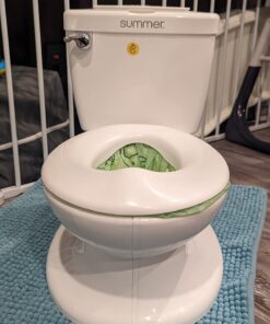 Summer Infant My Size Potty, White - Realistic Potty Training Toilet Looks and Feels Like an Adult Toilet - Easy to Empty and Clean 53 716y62CMkUL