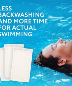 IMPRESA 10-Pack of Pool Skimmer Socks - Excellent Savers for Filters, Baskets, and Skimmers - The Ideal Sock/Net/Saver to Protect Your Inground or Above Ground Pool 25 716yGFKK XL