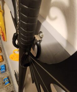 YYST MINI Adjustable Sword , Wall Hook Display Hanger Wall Mount for Sword ,Dagger ,Axe,KeyBlade, etc-4/PK- No Sword-Vertical Display 47 716yGqtbeAL