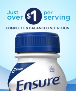 Ensure Original Nutrition Shake with 9 Grams of Protein, Meal Replacement Shakes, Milk Chocolate, 8 fl oz (Pack of 16) 15 716yiOcREXL