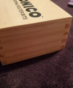 YONICO Tongue and Groove Router Bits Set for 3/4-Inch Stock 1/2-Inch Cutting Depth 1/4-Inch Tongue 2 Bit 1/2-Inch Shank 15221 Up to 3/4" Stock - 1/2" Depth - 1/2" Shank 25 716yq6CXDjL