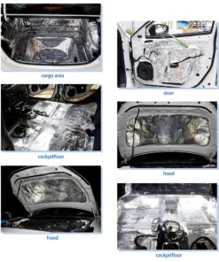 uxcell 394mil 16.36sqft Car Noise Sound Deadener Deadening Insulation Mat Waterproof 60 x 40 Inches 40"x60" 25 716z6nKbmtS