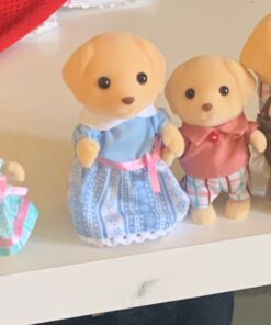 Calico Critters Yellow Labrador Family, Dolls, Dollhouse Figures, Collectible Toys 23 716za6uDlYL
